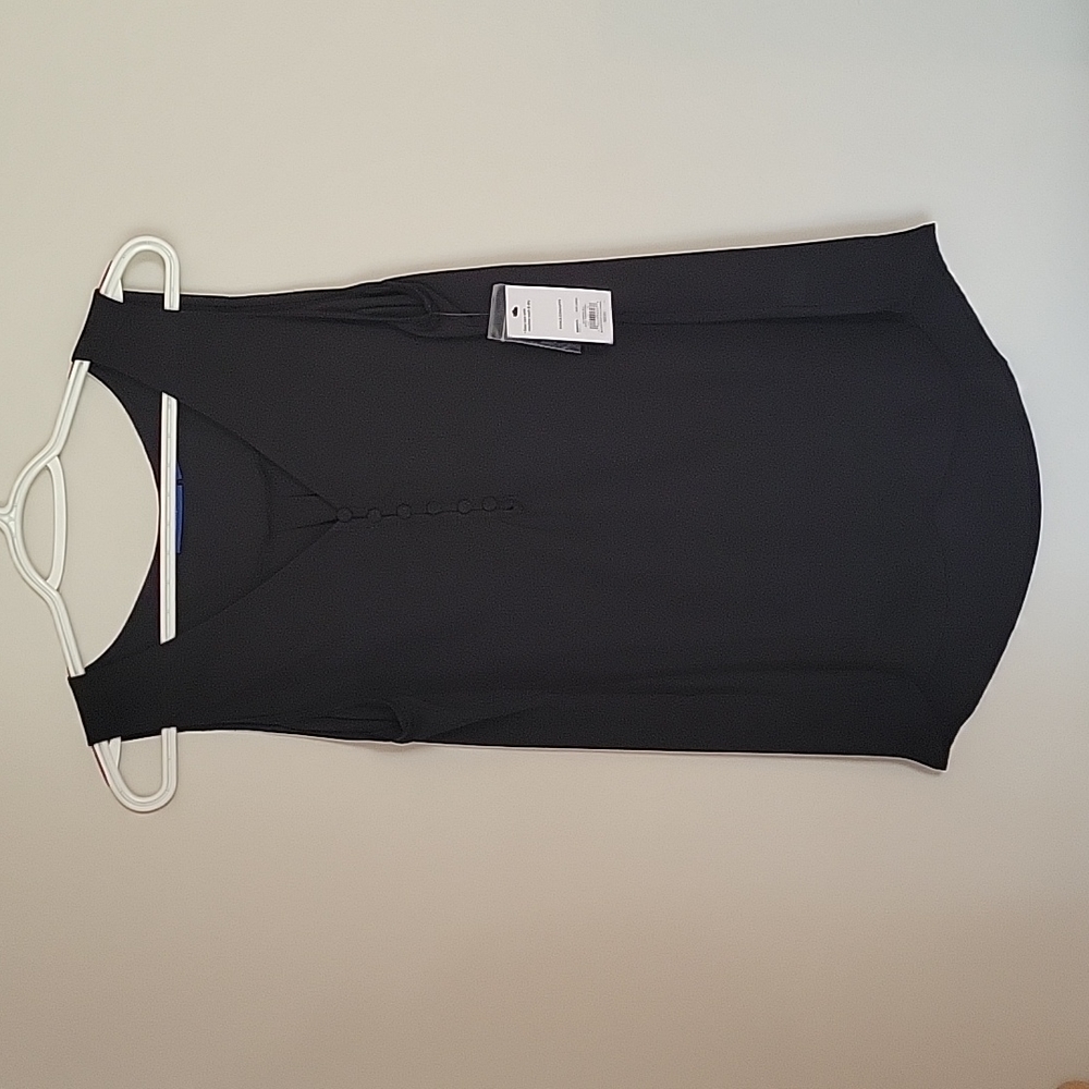 Apt 9 black sheer blouse